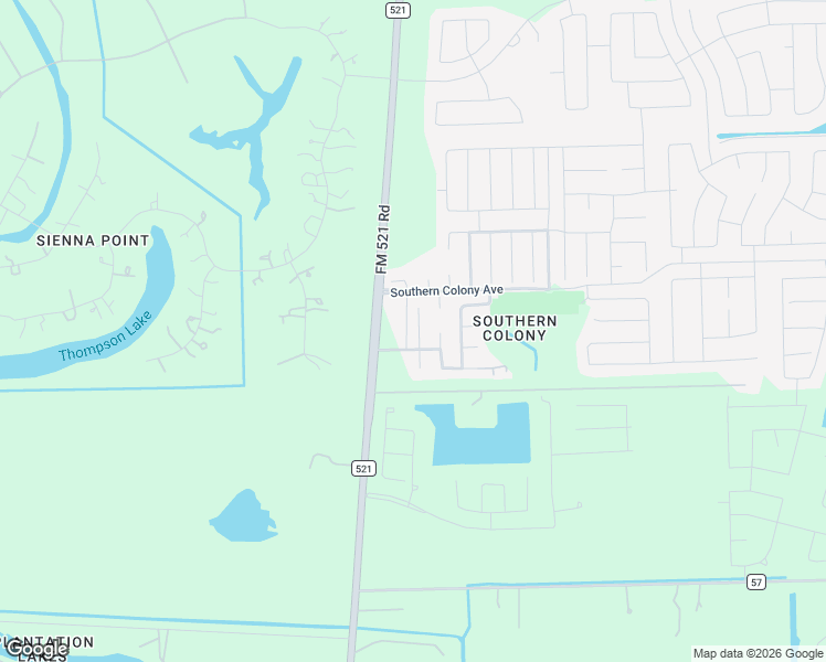 map of restaurants, bars, coffee shops, grocery stores, and more near 8426 Parapet Place in Rosharon