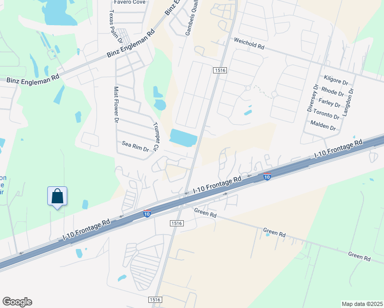 map of restaurants, bars, coffee shops, grocery stores, and more near 3580 Farm to Market 1516 in Converse