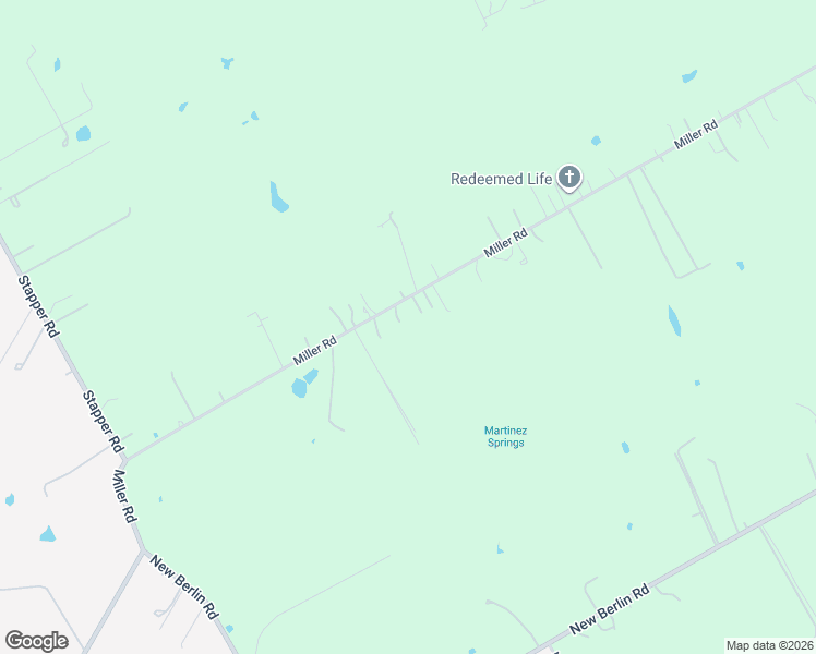 map of restaurants, bars, coffee shops, grocery stores, and more near 15260 Miller Road in Saint Hedwig