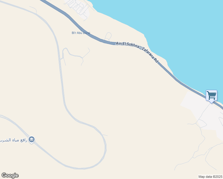 map of restaurants, bars, coffee shops, grocery stores, and more near 50 Ain El Sokhna - Zafarana Road in Attaka