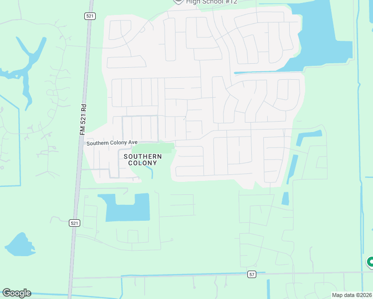 map of restaurants, bars, coffee shops, grocery stores, and more near 607 Harvest Bluff Drive in Rosharon