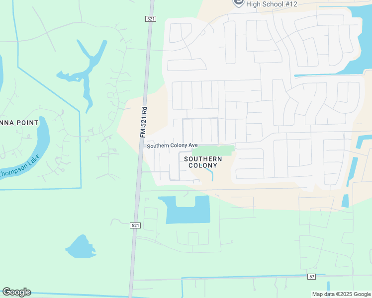 map of restaurants, bars, coffee shops, grocery stores, and more near 311 Volute Drive in Rosharon