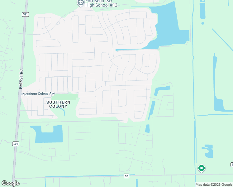 map of restaurants, bars, coffee shops, grocery stores, and more near 8410 Philox Park CT in Rosharon