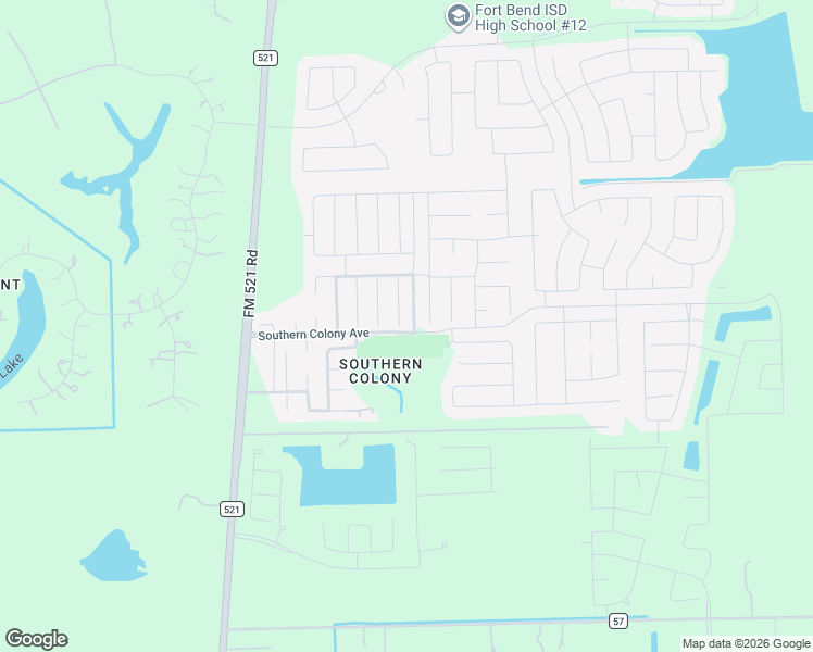 map of restaurants, bars, coffee shops, grocery stores, and more near 8319 Radial Court in Rosharon