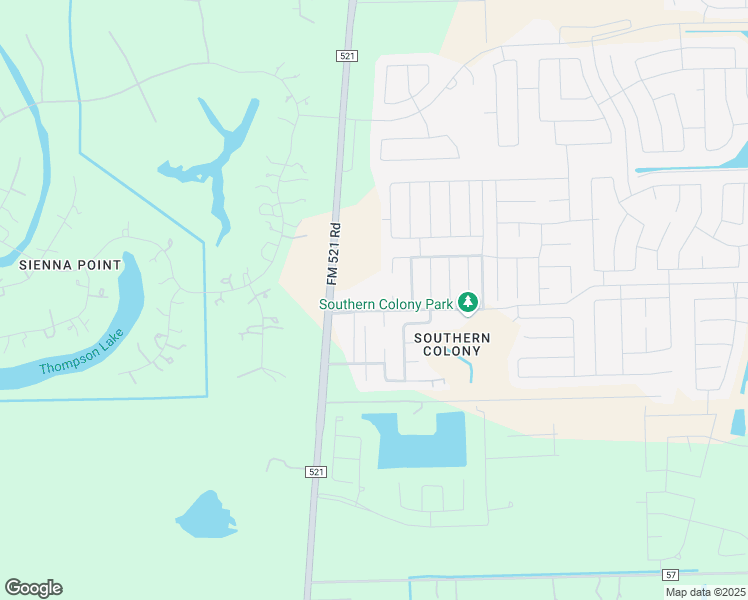 map of restaurants, bars, coffee shops, grocery stores, and more near 8318 Quest Court in Rosharon