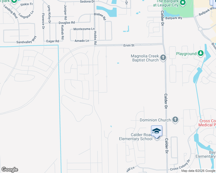 map of restaurants, bars, coffee shops, grocery stores, and more near Unnamed Road in Dickinson
