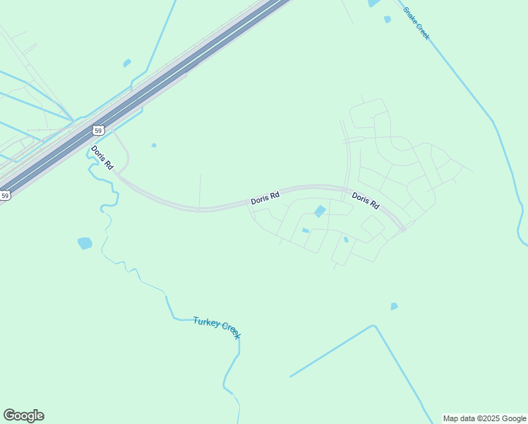 map of restaurants, bars, coffee shops, grocery stores, and more near 722 Pleasant Point Drive in Beasley