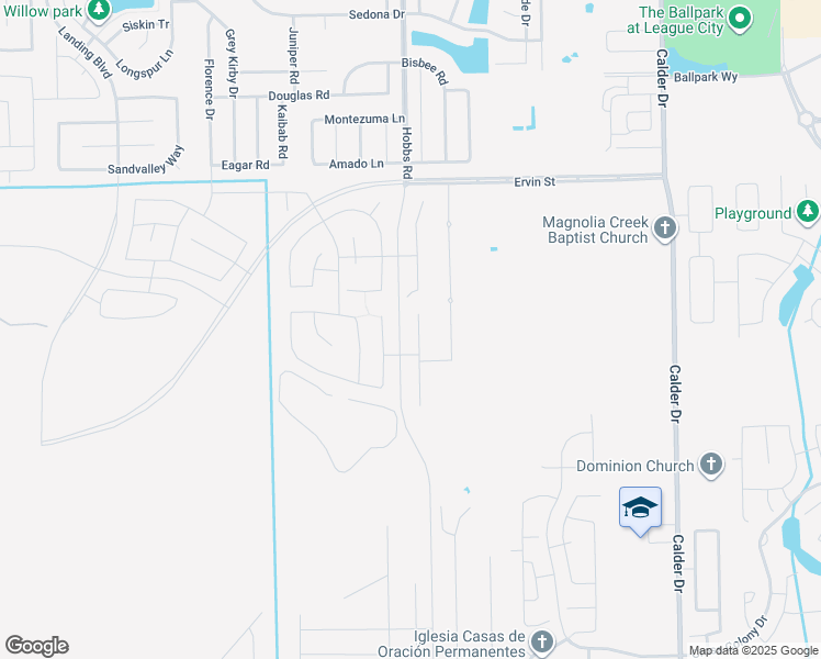 map of restaurants, bars, coffee shops, grocery stores, and more near 2814 Apache Street in San Leon