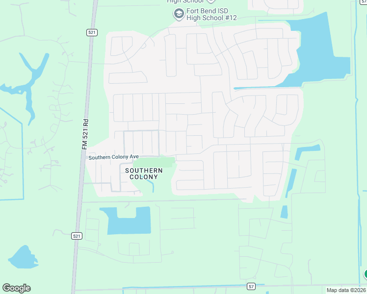 map of restaurants, bars, coffee shops, grocery stores, and more near 8210 Ivy Wood Court in Rosharon