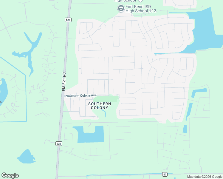 map of restaurants, bars, coffee shops, grocery stores, and more near 8210 Oakleaf Meadow Court in Rosharon