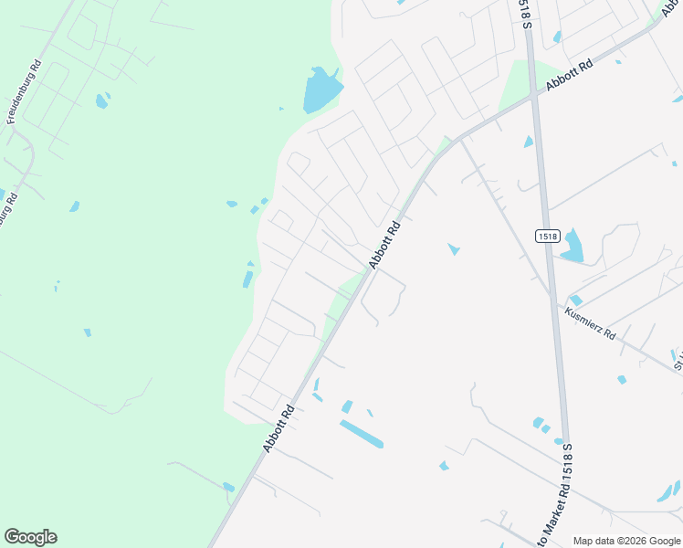 map of restaurants, bars, coffee shops, grocery stores, and more near 3885 Abbott Road in Converse