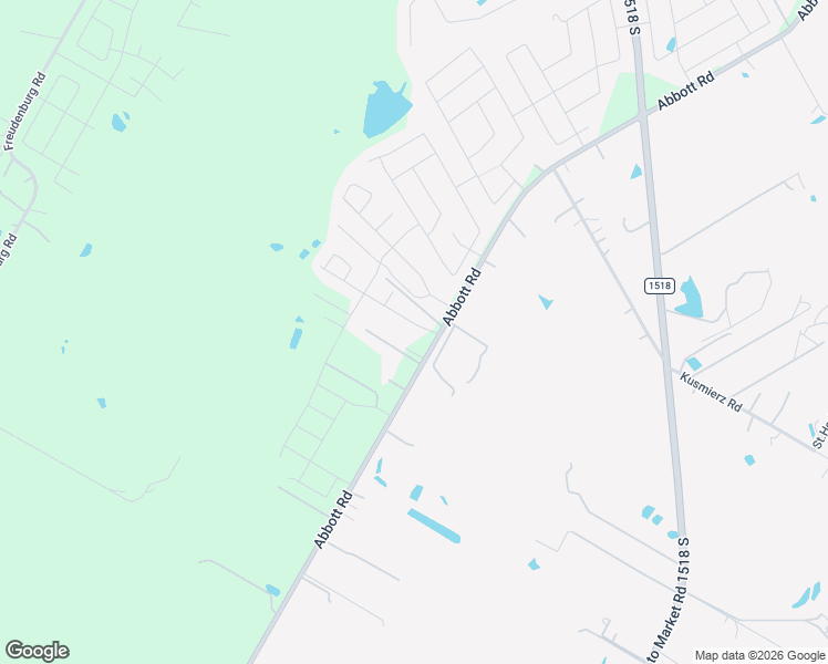 map of restaurants, bars, coffee shops, grocery stores, and more near 3903 Abbott Road in Saint Hedwig