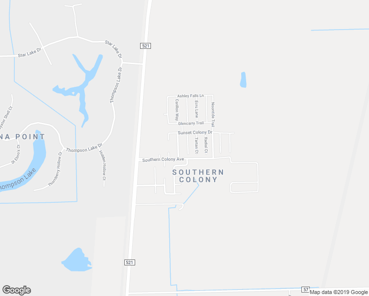 map of restaurants, bars, coffee shops, grocery stores, and more near 8306 Obsiden Court in Rosharon