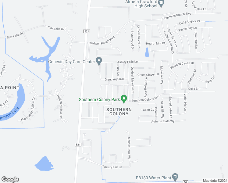 map of restaurants, bars, coffee shops, grocery stores, and more near 8223 Obsiden Court in Rosharon