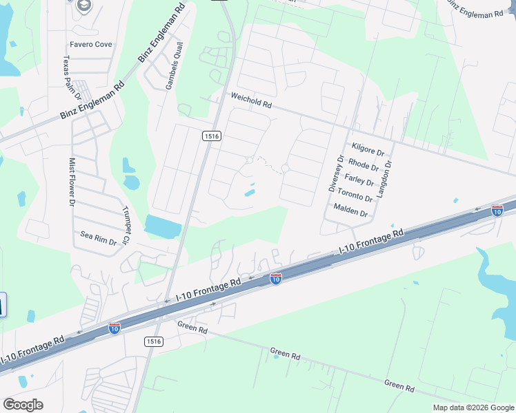map of restaurants, bars, coffee shops, grocery stores, and more near 8961 Palmetto Park in Converse