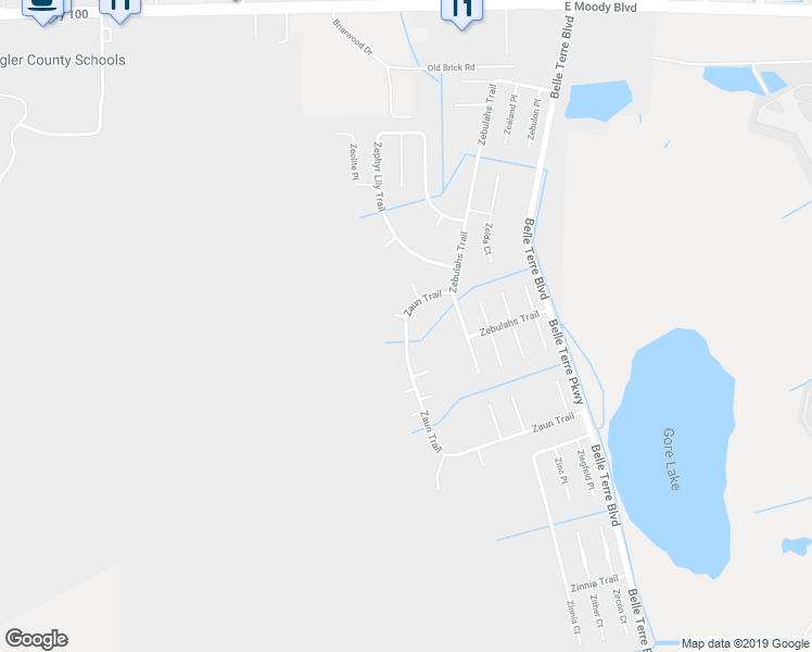 map of restaurants, bars, coffee shops, grocery stores, and more near 68 Zaun Trail in Palm Coast