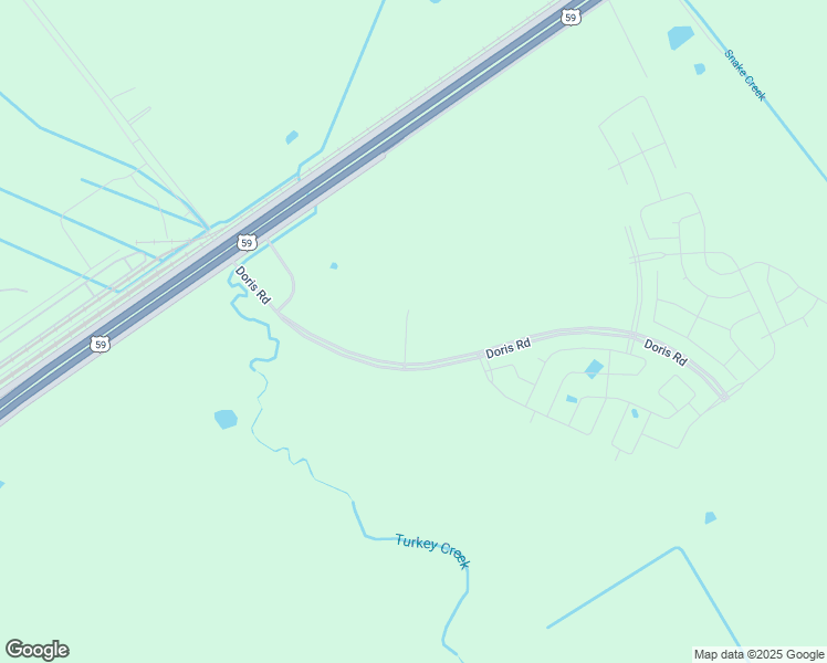 map of restaurants, bars, coffee shops, grocery stores, and more near 10727 Sky Creek Lane in Beasley