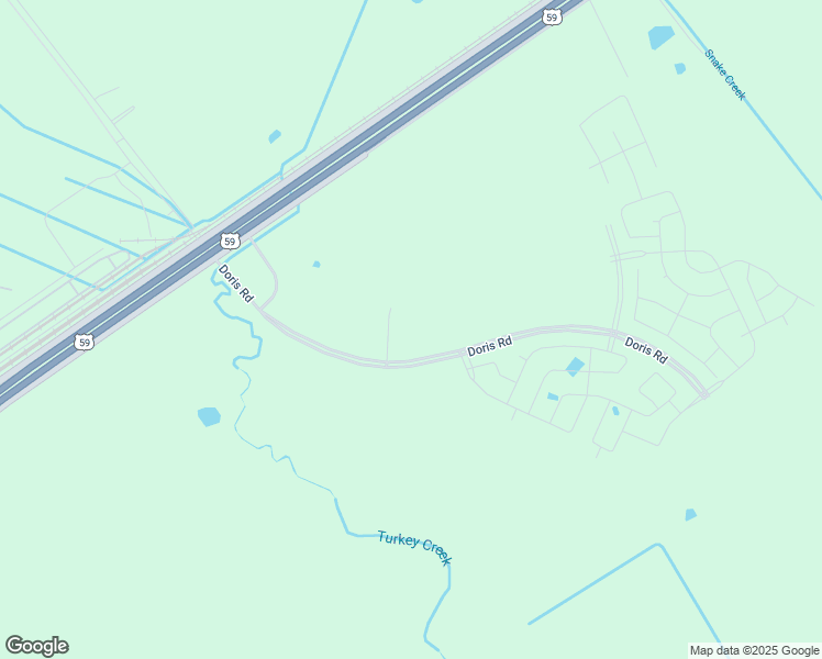 map of restaurants, bars, coffee shops, grocery stores, and more near 10727 Sky Creek Lane in Beasley