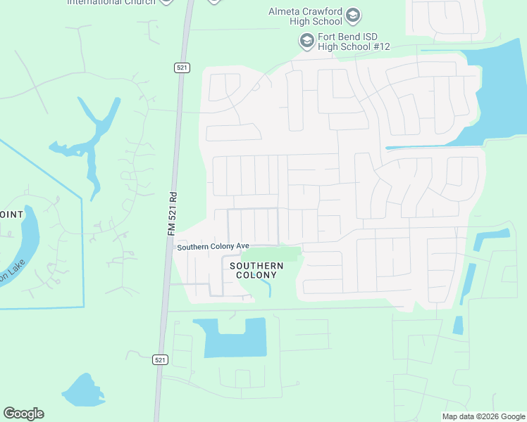 map of restaurants, bars, coffee shops, grocery stores, and more near 8215 Tartan Court in Rosharon