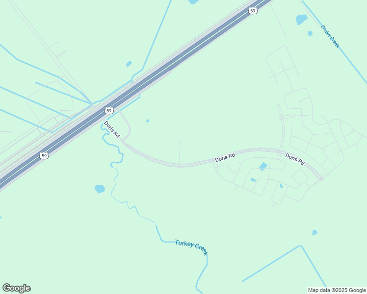 map of restaurants, bars, coffee shops, grocery stores, and more near 10730 Sky Creek Lane in Beasley
