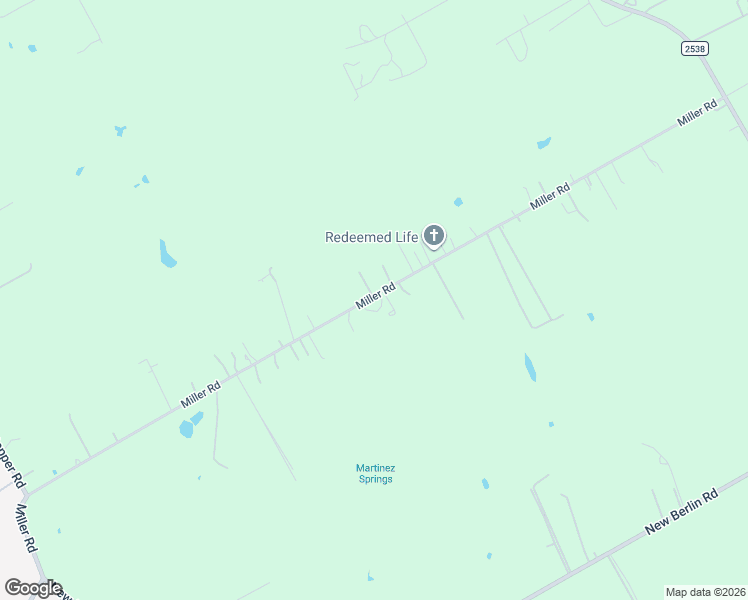 map of restaurants, bars, coffee shops, grocery stores, and more near 15420 Miller Road in Saint Hedwig