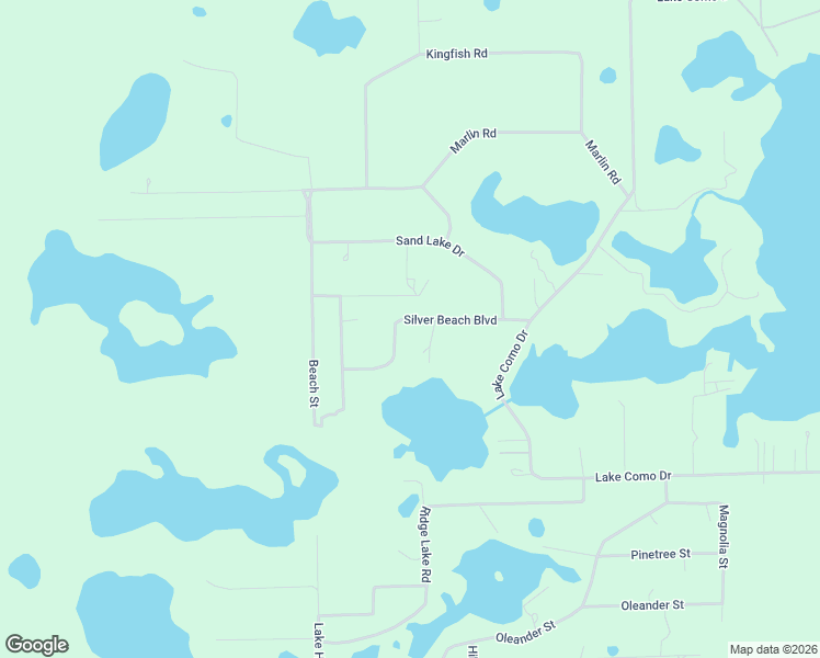 map of restaurants, bars, coffee shops, grocery stores, and more near 127 Silver Beach Boulevard in Pomona Park