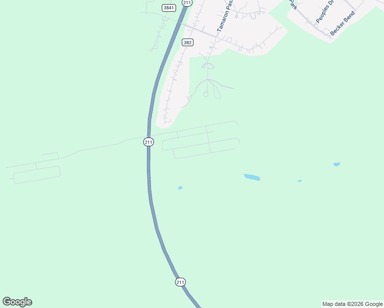 map of restaurants, bars, coffee shops, grocery stores, and more near 3606 County Road 382 in San Antonio