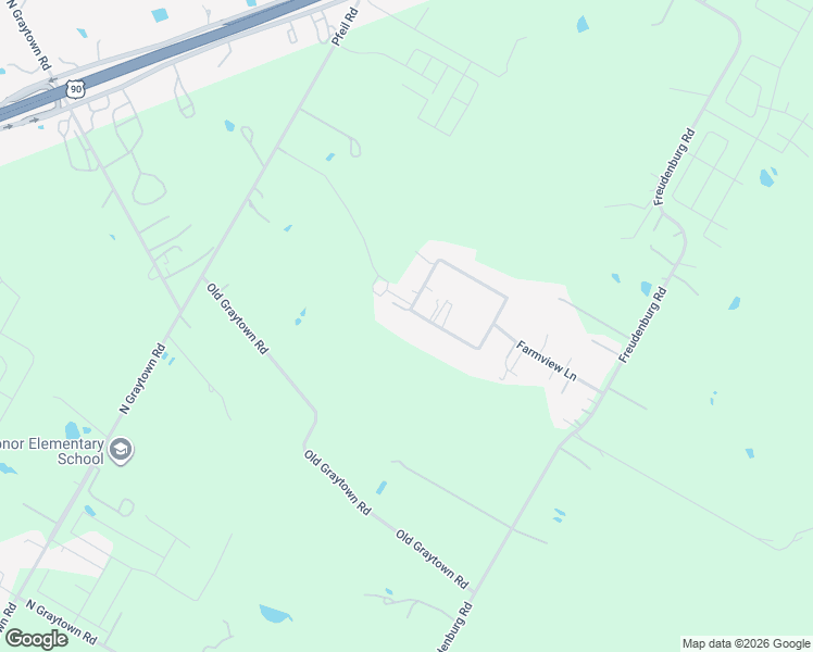 map of restaurants, bars, coffee shops, grocery stores, and more near 4326 Farmview Loop in Converse