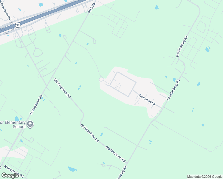map of restaurants, bars, coffee shops, grocery stores, and more near 4326 Farmview Loop in Converse