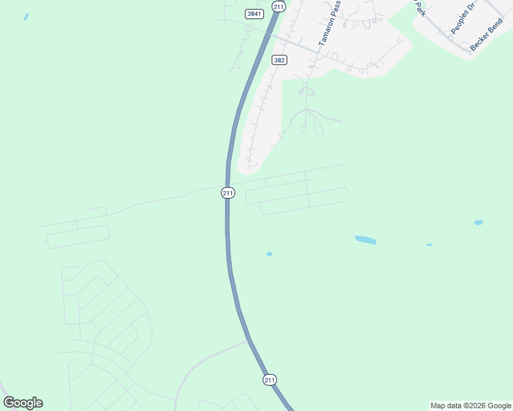 map of restaurants, bars, coffee shops, grocery stores, and more near 3603 County Road 382 in San Antonio