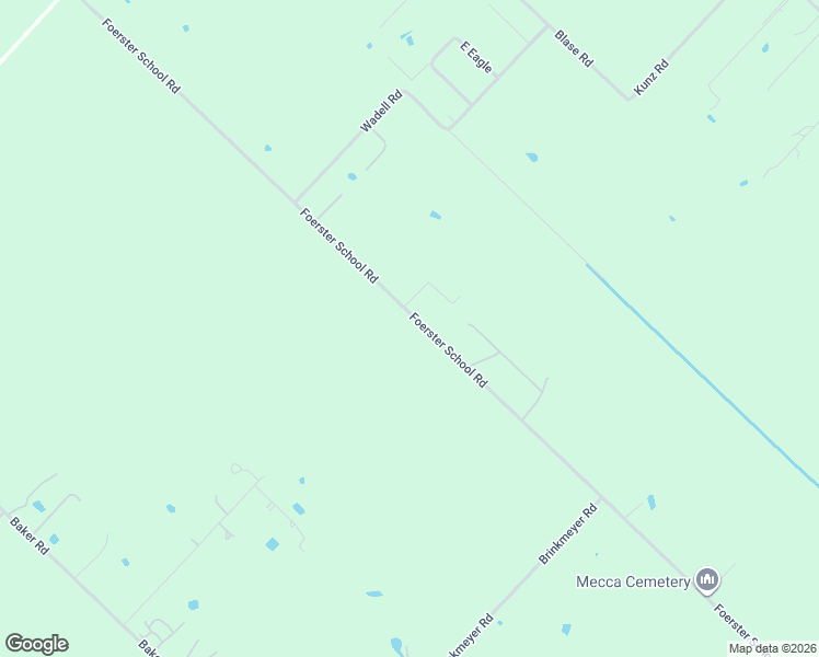 map of restaurants, bars, coffee shops, grocery stores, and more near 3803 Foerster School Road in Rosenberg