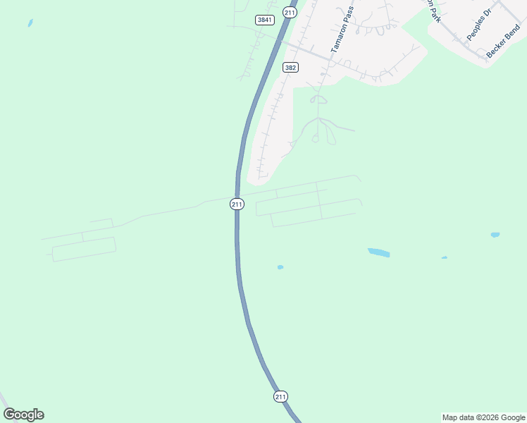 map of restaurants, bars, coffee shops, grocery stores, and more near 3603 County Road 382 in San Antonio