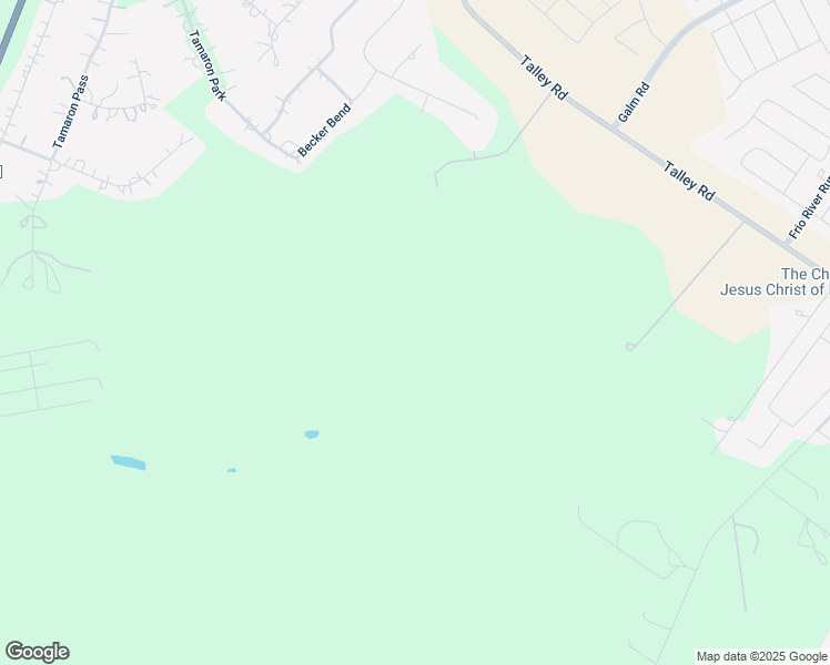 map of restaurants, bars, coffee shops, grocery stores, and more near Becker Bend in San Antonio