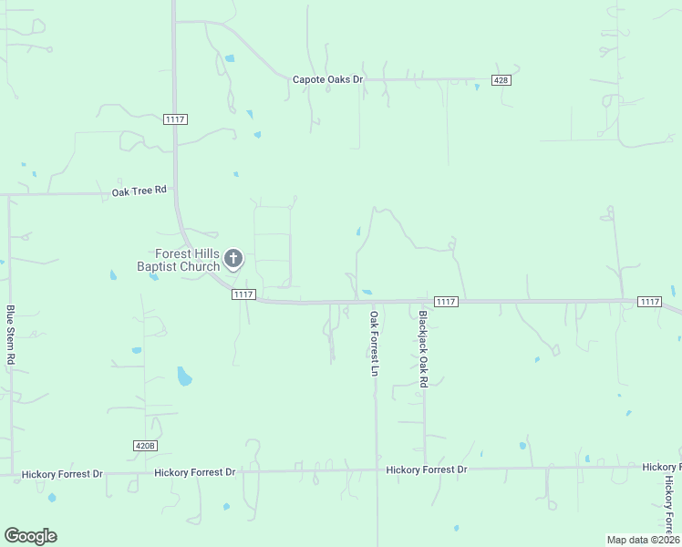 map of restaurants, bars, coffee shops, grocery stores, and more near 8661 Farm to Market Road 1117 in Seguin
