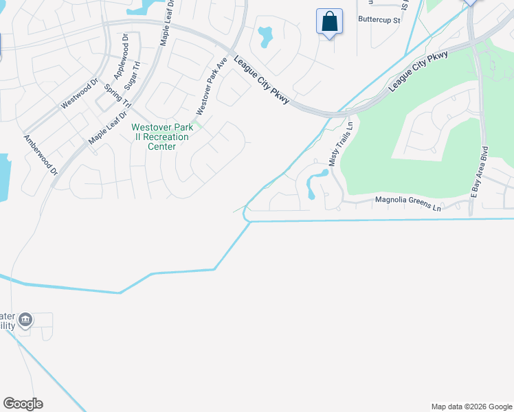 map of restaurants, bars, coffee shops, grocery stores, and more near 5740 Emerald Brook Lane in League City