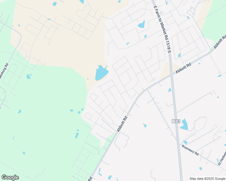 map of restaurants, bars, coffee shops, grocery stores, and more near 4011 Abbott Road in Saint Hedwig