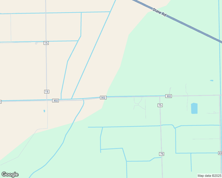 map of restaurants, bars, coffee shops, grocery stores, and more near 1630 County Road 302 in Bunnell