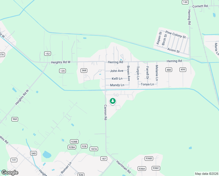 map of restaurants, bars, coffee shops, grocery stores, and more near 2971 County Road 411 in Alvin