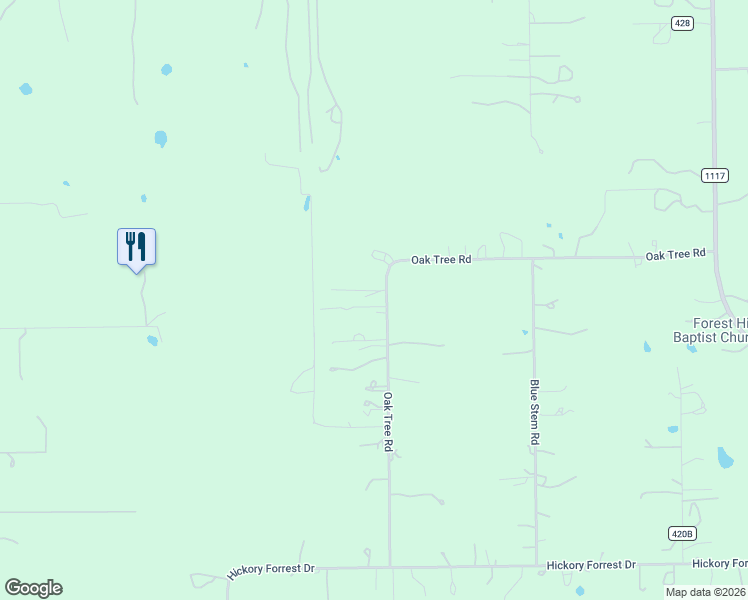 map of restaurants, bars, coffee shops, grocery stores, and more near 860 Oak Tree Road in Seguin