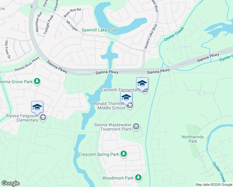map of restaurants, bars, coffee shops, grocery stores, and more near 1902 Camille Park Drive in Missouri City