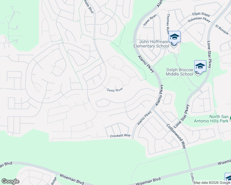 map of restaurants, bars, coffee shops, grocery stores, and more near 4011 Amigo Dream in San Antonio