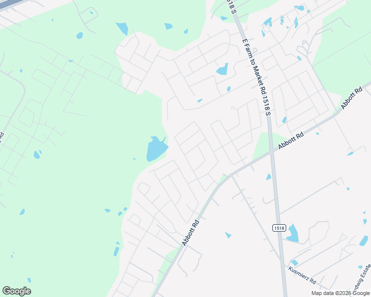 map of restaurants, bars, coffee shops, grocery stores, and more near 4011 Abbott Road in Saint Hedwig