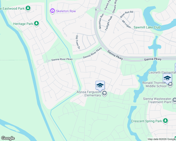 map of restaurants, bars, coffee shops, grocery stores, and more near 9407 Knollwood Lane in Missouri City