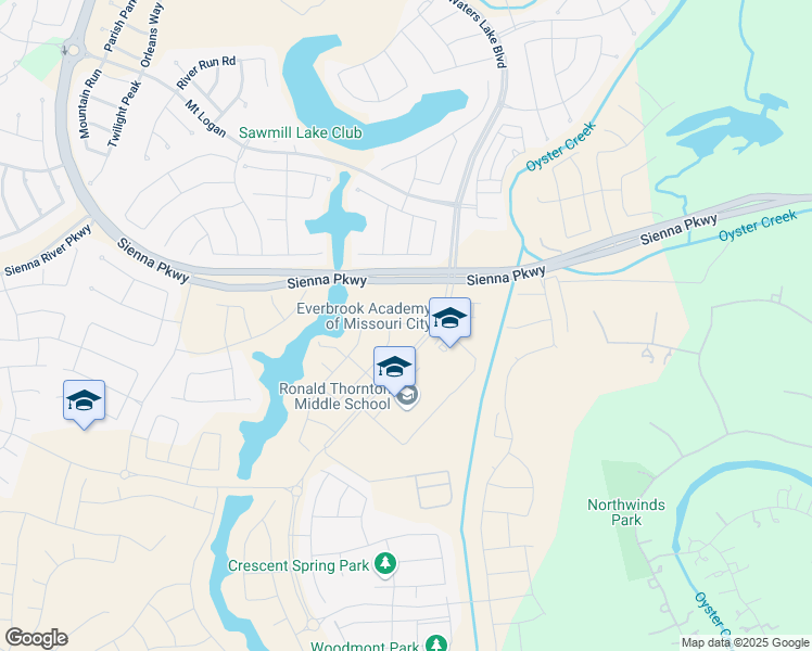 map of restaurants, bars, coffee shops, grocery stores, and more near 10610 Harvest Oak Court in Missouri City