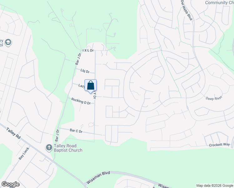 map of restaurants, bars, coffee shops, grocery stores, and more near 13235 Triple X in San Antonio