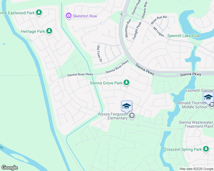 map of restaurants, bars, coffee shops, grocery stores, and more near 9407 Knollwood Lane in Missouri City