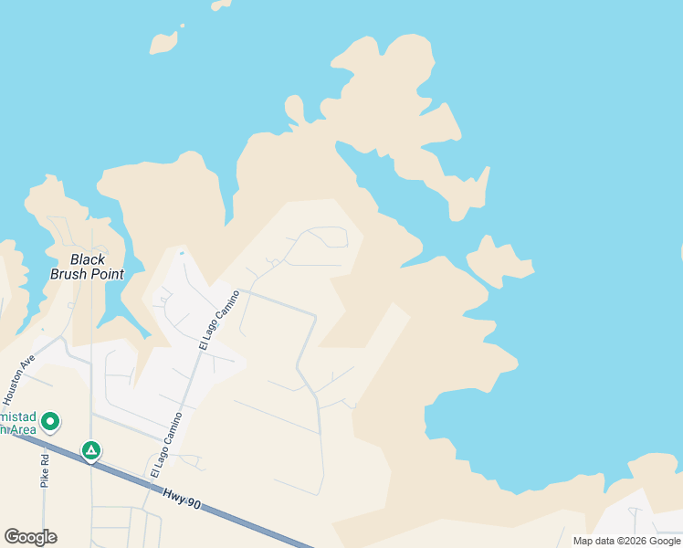 map of restaurants, bars, coffee shops, grocery stores, and more near 108 The Oak in Del Rio