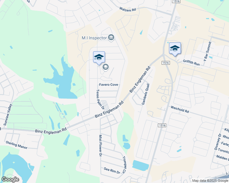 map of restaurants, bars, coffee shops, grocery stores, and more near 4702 Everett Loop in Converse