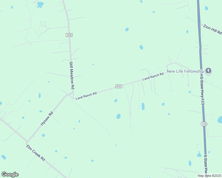 map of restaurants, bars, coffee shops, grocery stores, and more near 1063 Land Ranch Road in Seguin