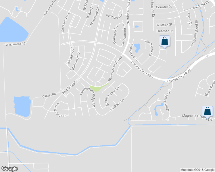 map of restaurants, bars, coffee shops, grocery stores, and more near 554 Hammersmith Lane in League City